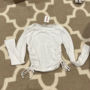 white long sleeve, super cute and comfortable just not my size